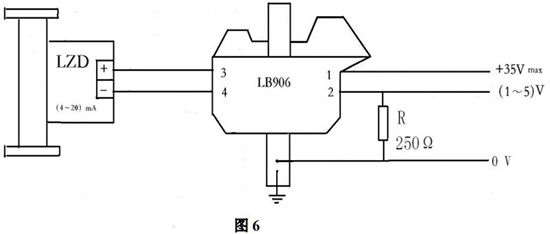 远传金属转子流量计防爆接线图