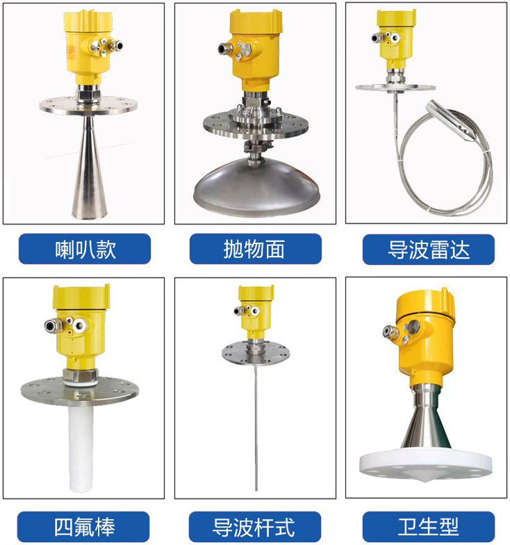 雷达水位计产品分类图