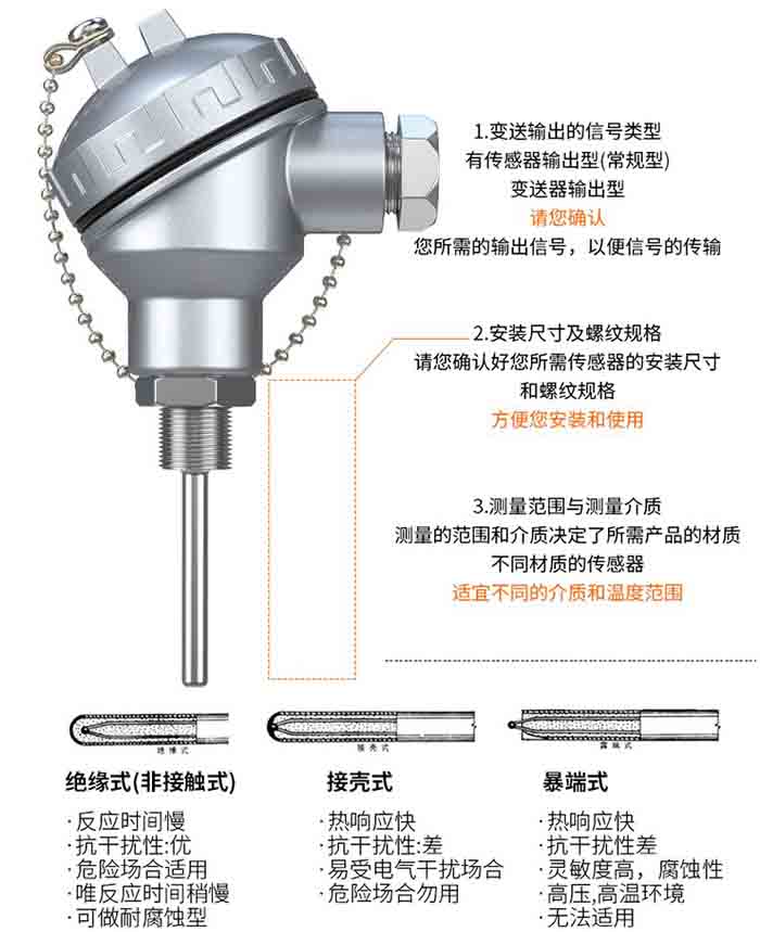 热电阻选型分类图